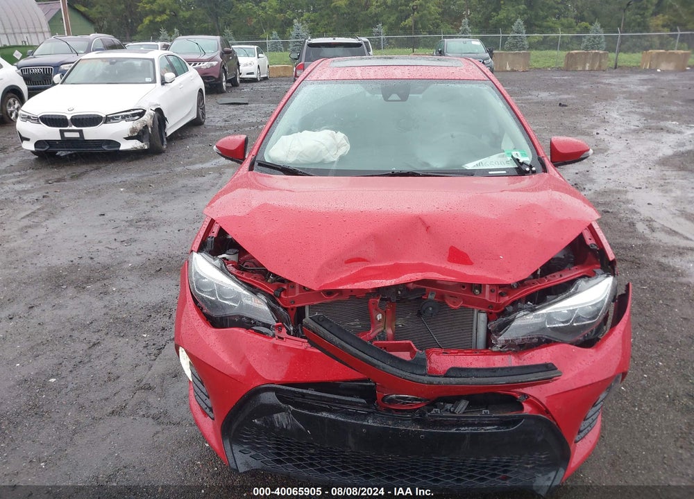 2018 TOYOTA COROLLA SE VIN: 2T1BURHE9JC050906