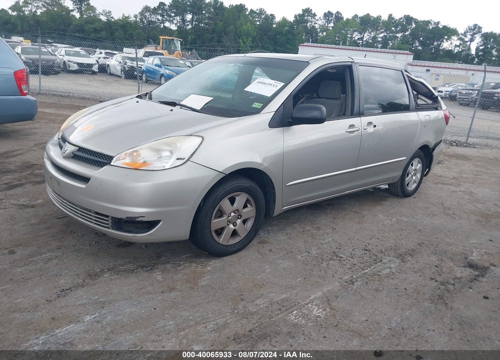 2004 TOYOTA SIENNA LE VIN: 5TDZA23C34S182379