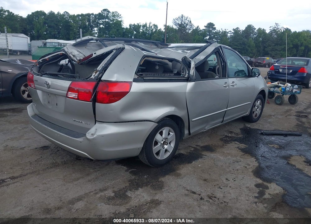 2004 TOYOTA SIENNA LE VIN: 5TDZA23C34S182379