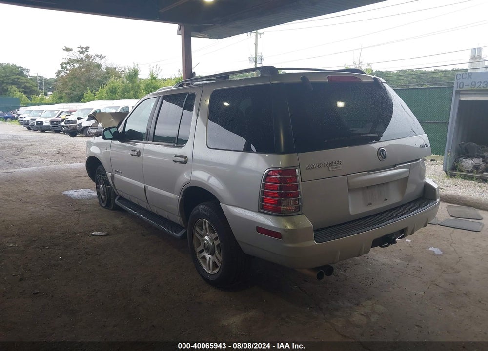 2002 MERCURY MOUNTAINEER VIN: 4M2DU86W52ZJ34737