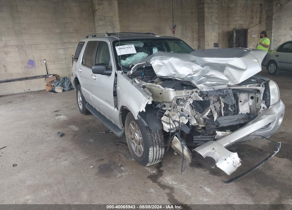 2002 MERCURY MOUNTAINEER VIN: 4M2DU86W52ZJ34737