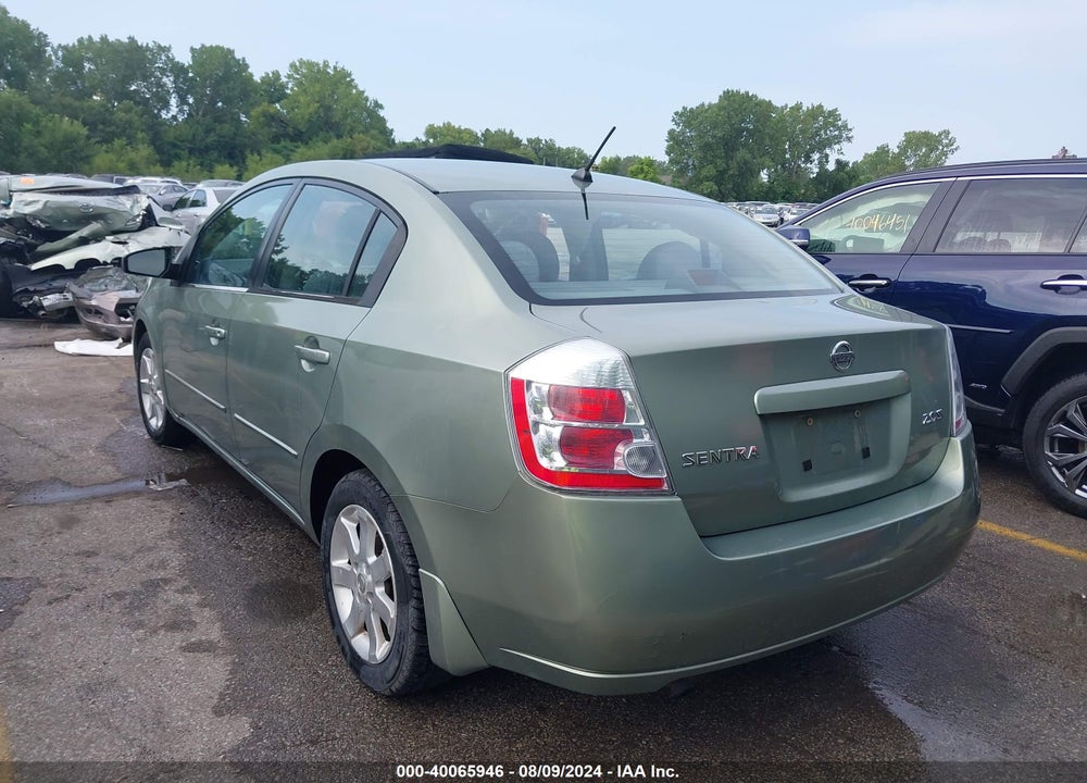 2007 NISSAN SENTRA 2.0S VIN: 3N1AB61E37L702521