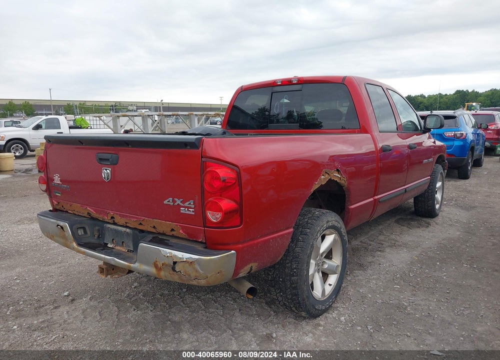 2007 DODGE RAM 1500 SLT/TRX4 OFF ROAD/SPORT VIN: 1D7HU18P17S116147