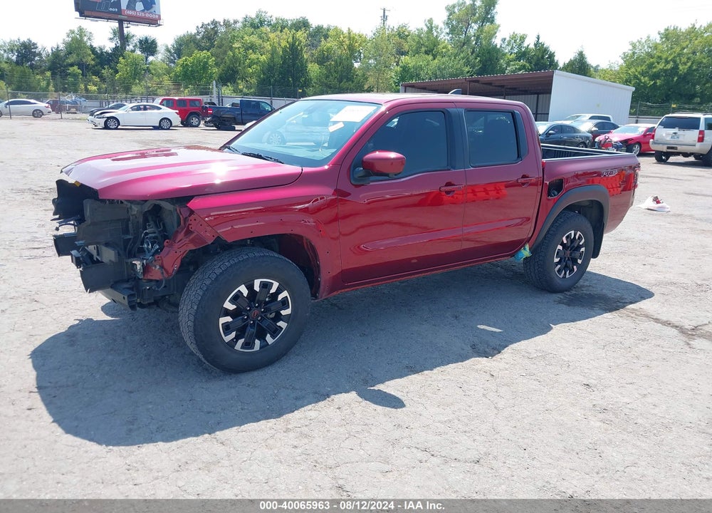 2022 NISSAN FRONTIER VIN: 1N6ED1EK5NN642991