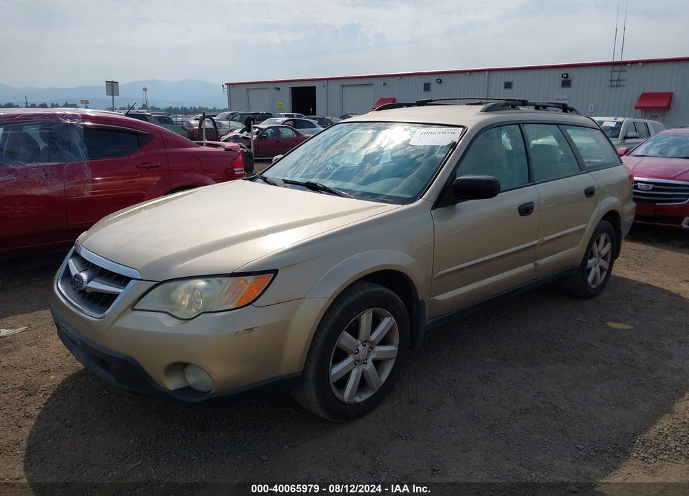 2009 SUBARU OUTBACK 2.5I VIN: 4S4BP61C297322154