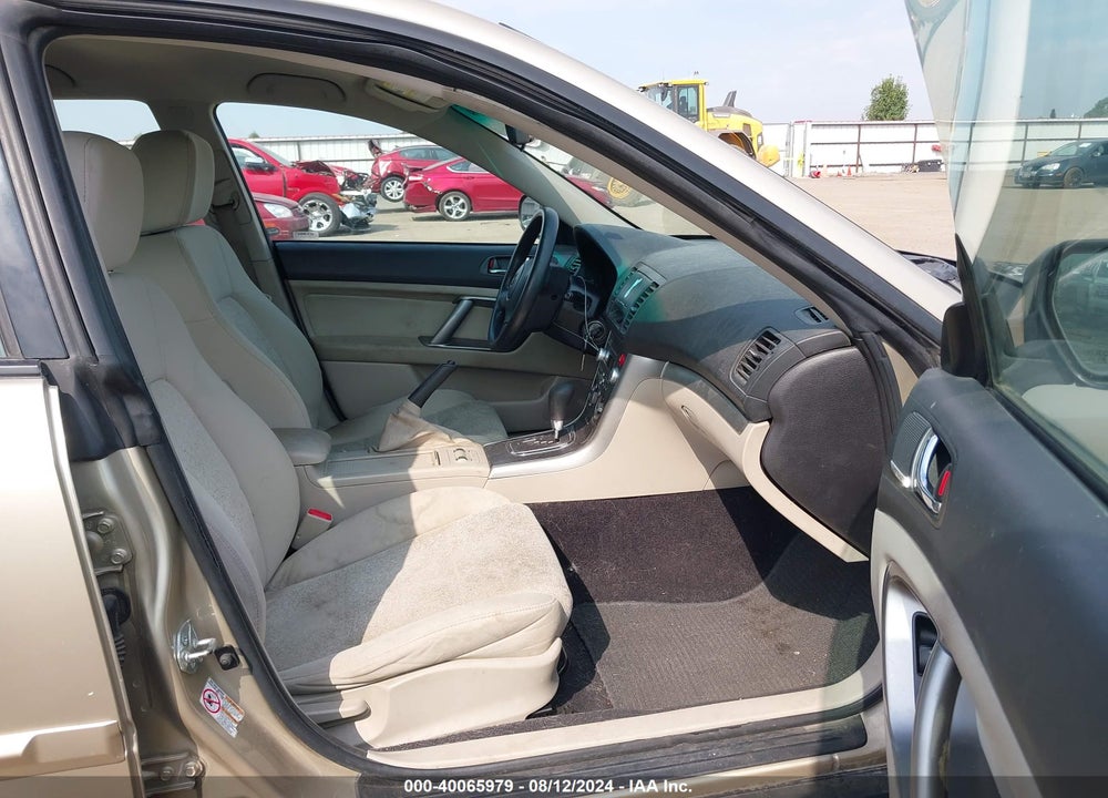 2009 SUBARU OUTBACK 2.5I VIN: 4S4BP61C297322154