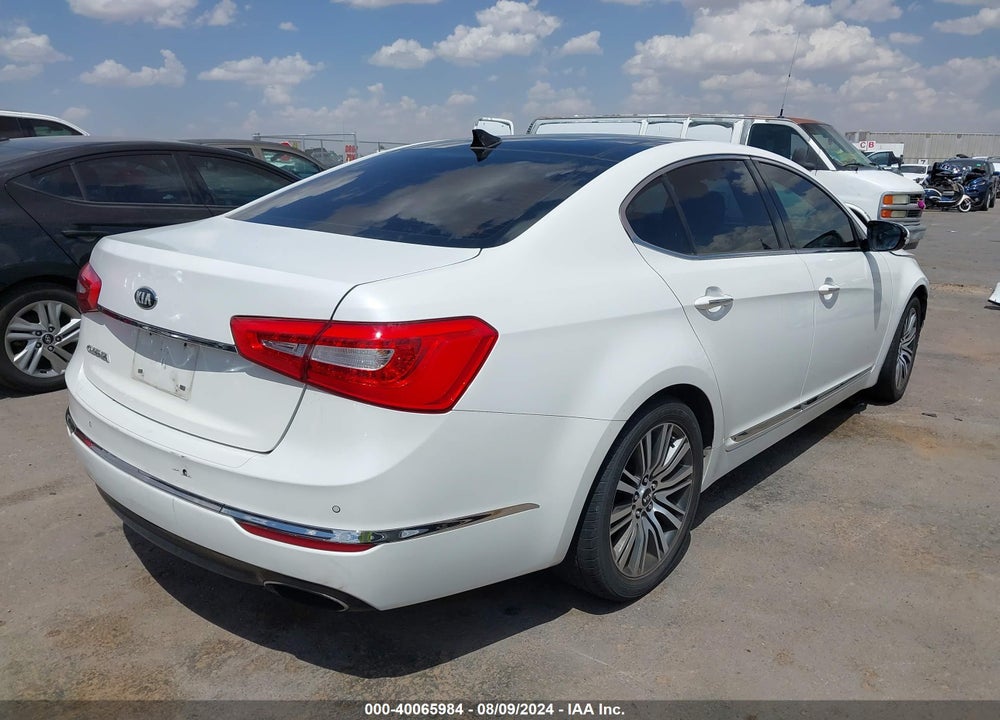 2014 KIA CADENZA PREMIUM VIN: KNALN4D78E5151446