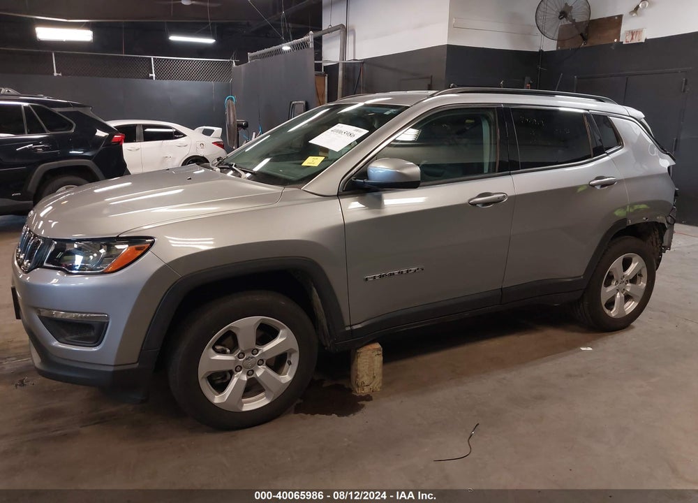 2019 JEEP COMPASS LATITUDE 4X4 VIN: 3C4NJDBBXKT696851