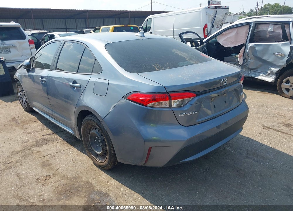 2020 TOYOTA COROLLA LE VIN: 5YFEPRAE3LP092666