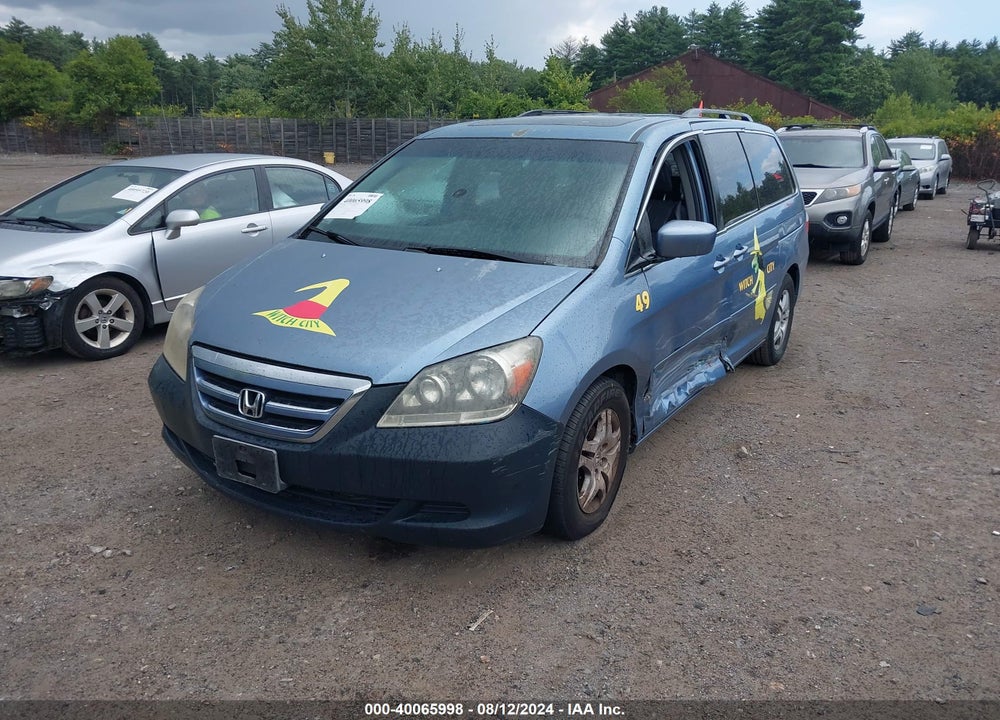 2006 HONDA ODYSSEY VIN: 5FNRL38766B038117