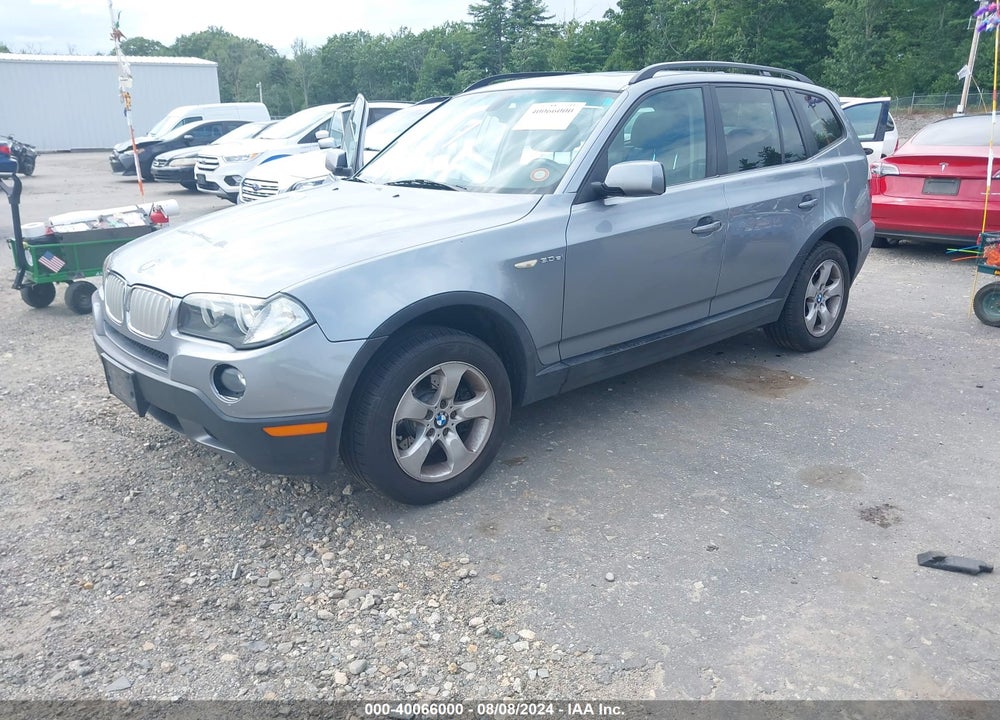 2008 BMW X3 3.0SI VIN: WBXPC934X8WJ08923