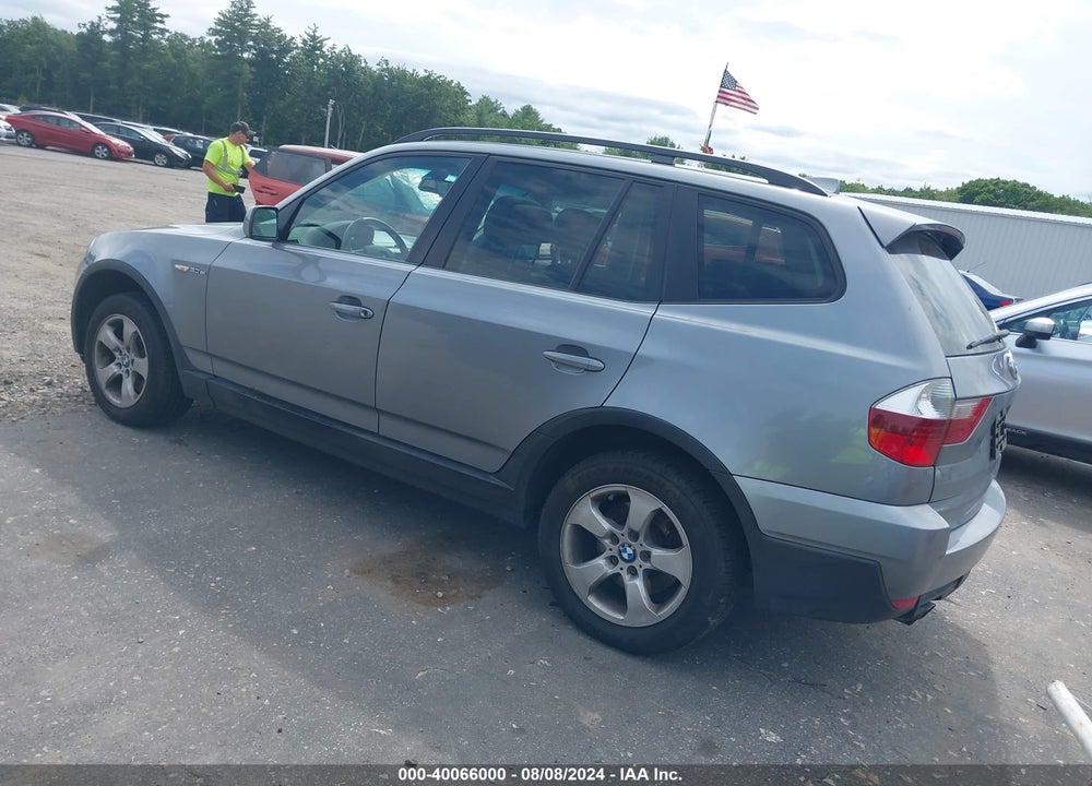2008 BMW X3 3.0SI VIN: WBXPC934X8WJ08923