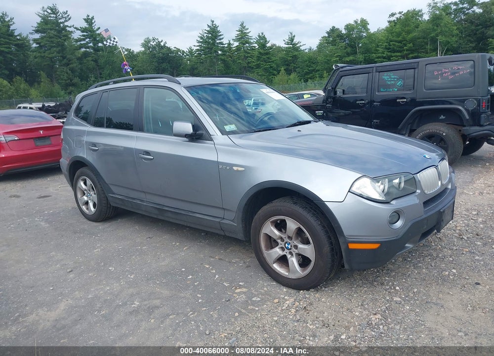 2008 BMW X3 3.0SI VIN: WBXPC934X8WJ08923
