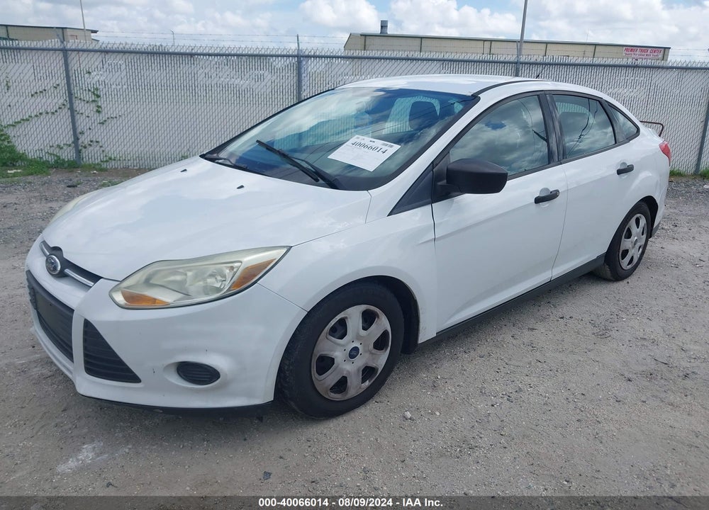 2014 FORD FOCUS S VIN: 1FADP3E26EL316202