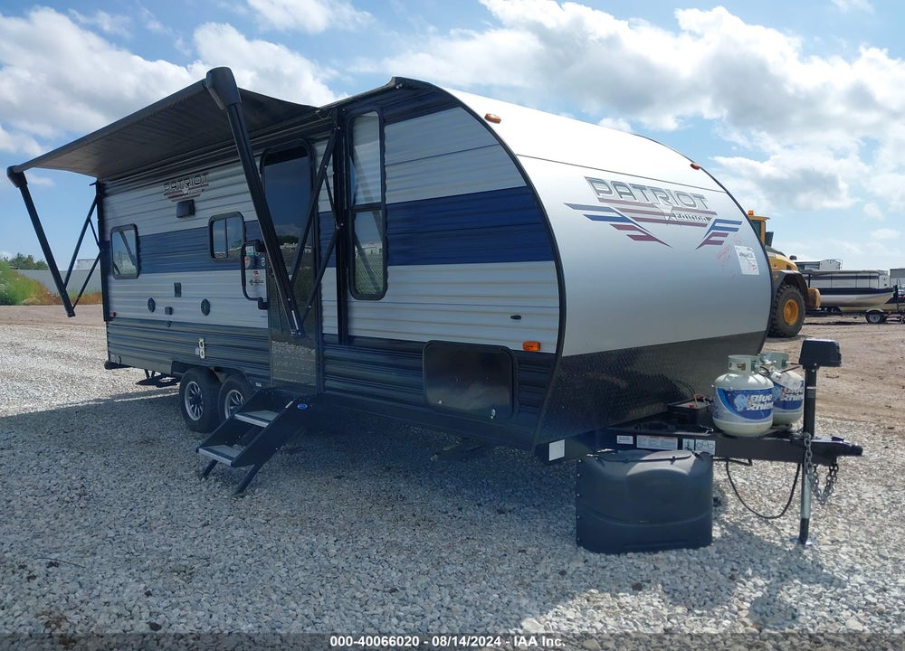 2022 CHEROKEE GREY WOLF 20 RDSE VIN: 5ZT2CKJB9NF001484