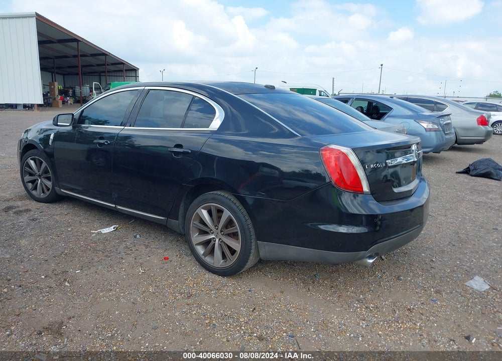 2009 LINCOLN MKS VIN: 1LNHM93RX9G611515