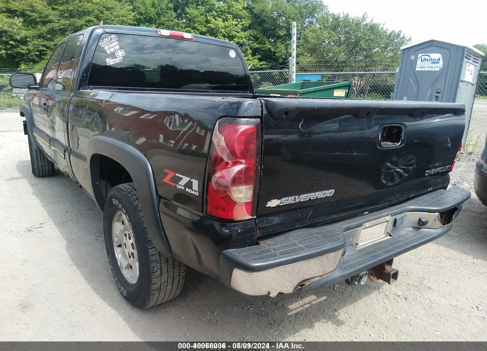 2005 CHEVROLET SILVERADO 1500 Z71 VIN: 2GCEK19B651356135