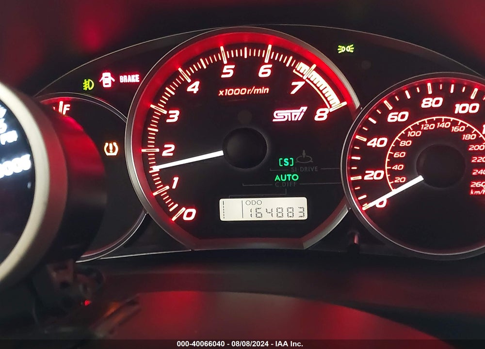 2011 SUBARU IMPREZA WRX STI VIN: JF1GV8J64BL506228