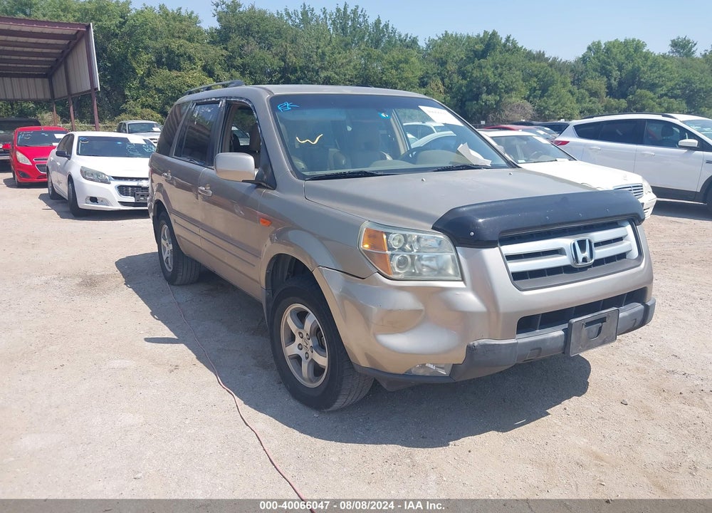 2006 HONDA PILOT EX-L VIN: 2HKYF18586H564997