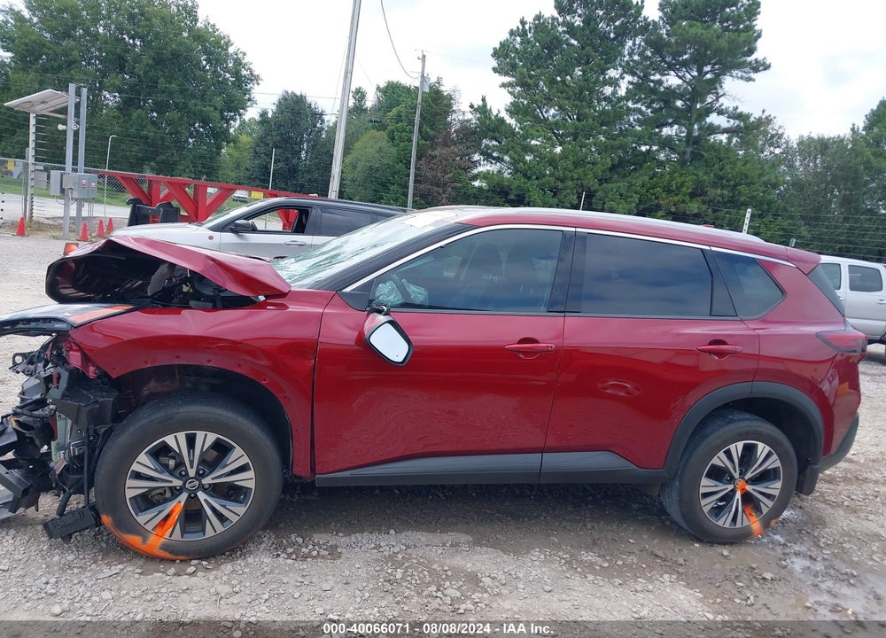 2021 NISSAN ROGUE SV FWD VIN: JN8AT3BA6MW022921