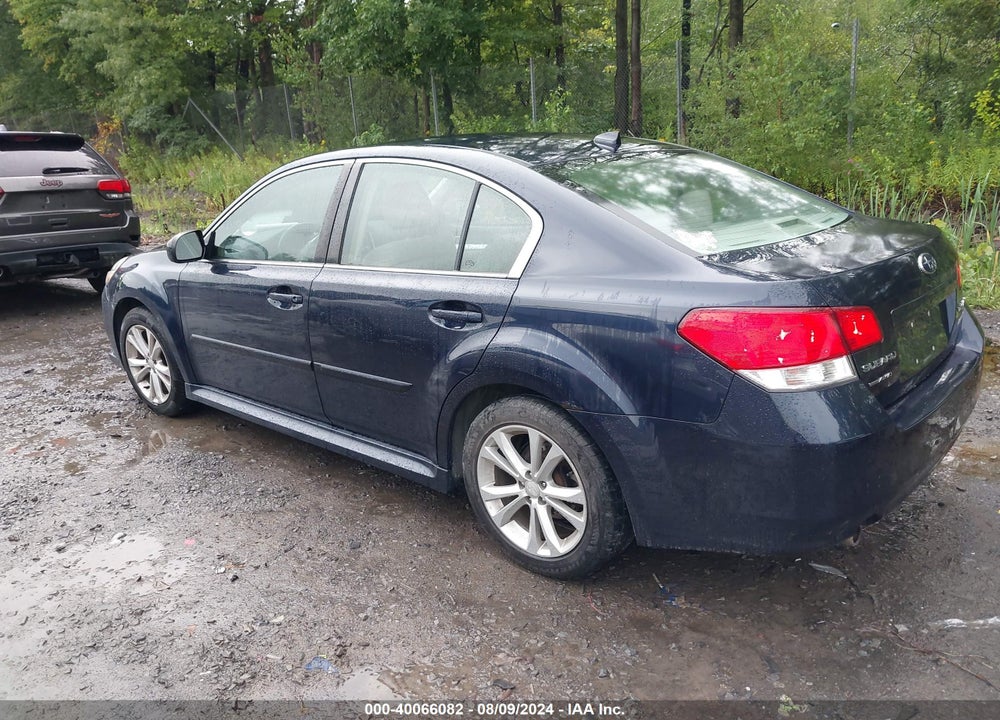 2014 SUBARU LEGACY 2.5I PREMIUM VIN: 4S3BMBC65E3017181