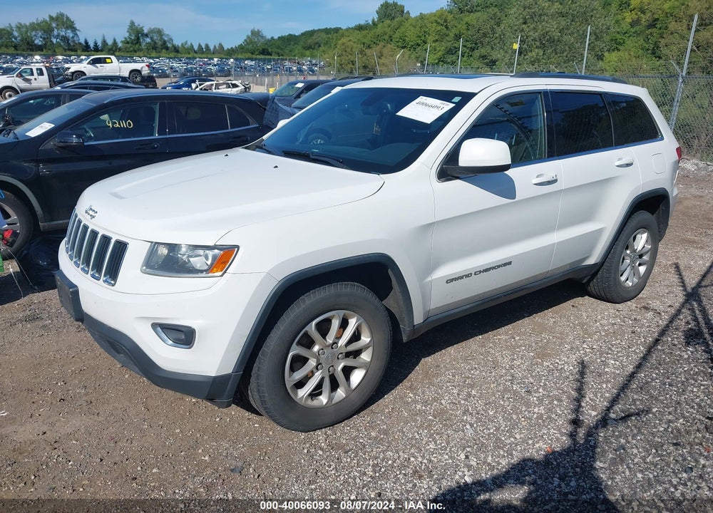 2014 JEEP GRAND CHEROKEE LAREDO VIN: 1C4RJFAG0EC143474