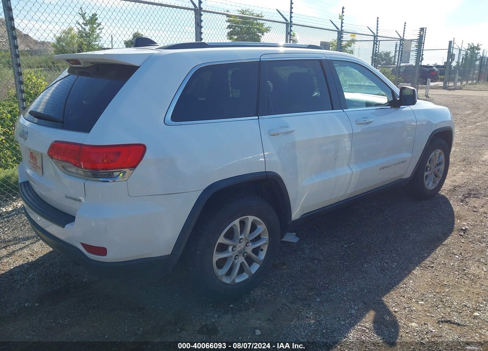 2014 JEEP GRAND CHEROKEE LAREDO VIN: 1C4RJFAG0EC143474