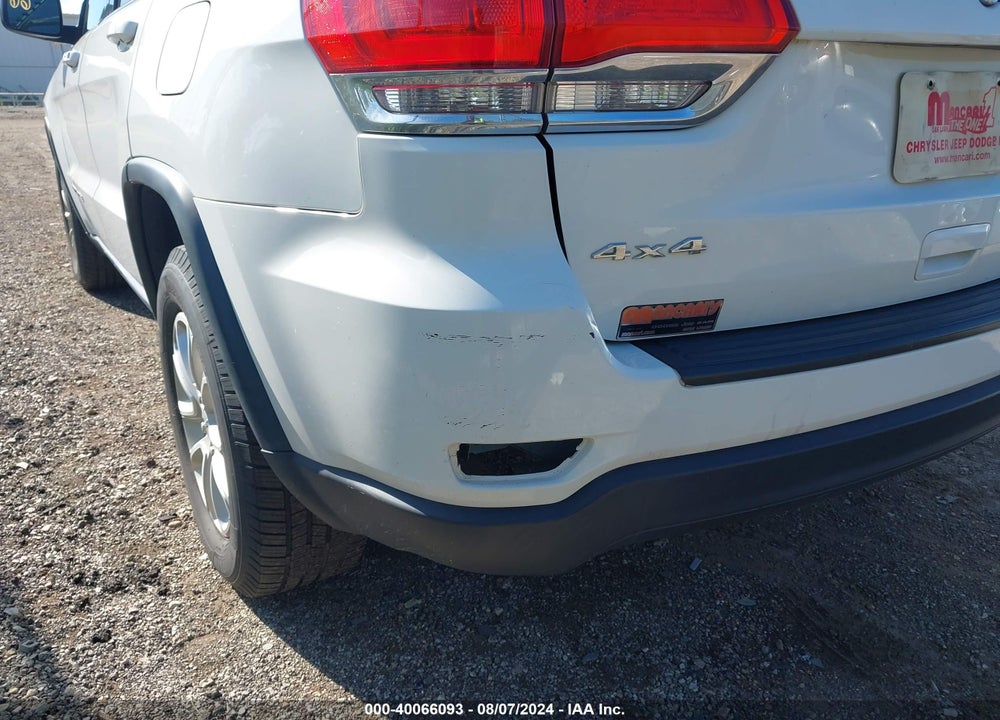 2014 JEEP GRAND CHEROKEE LAREDO VIN: 1C4RJFAG0EC143474