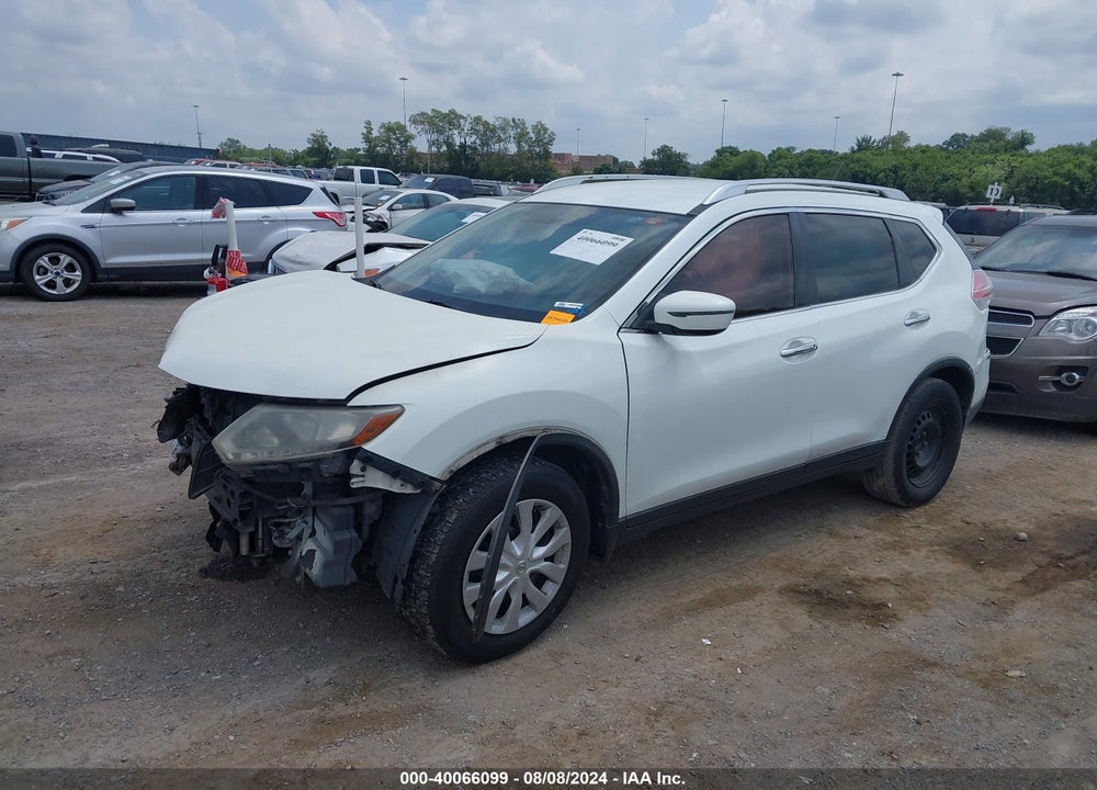 2016 NISSAN ROGUE S VIN: KNMAT2MT1GP633927