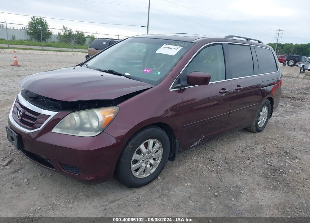 2008 HONDA ODYSSEY EX-L VIN: 5FNRL38798B094295