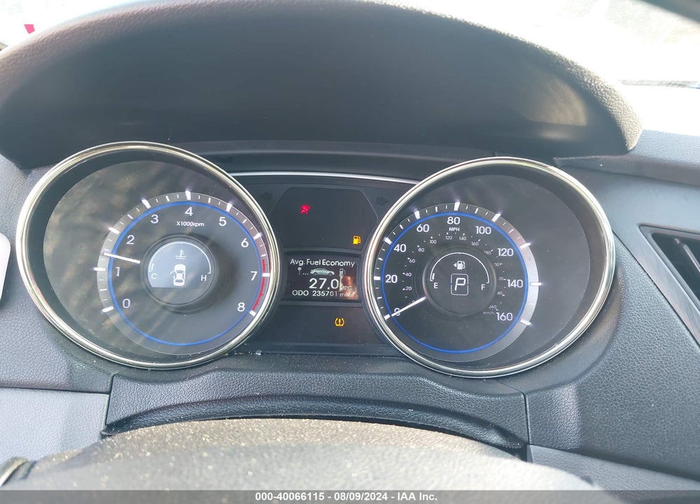 2013 HYUNDAI SONATA GLS VIN: 5NPEB4AC7DH672713