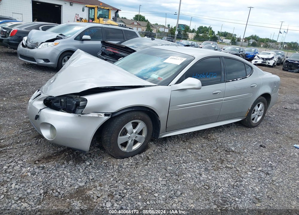 2008 PONTIAC GRAND PRIX VIN: 2G2WP552481119784