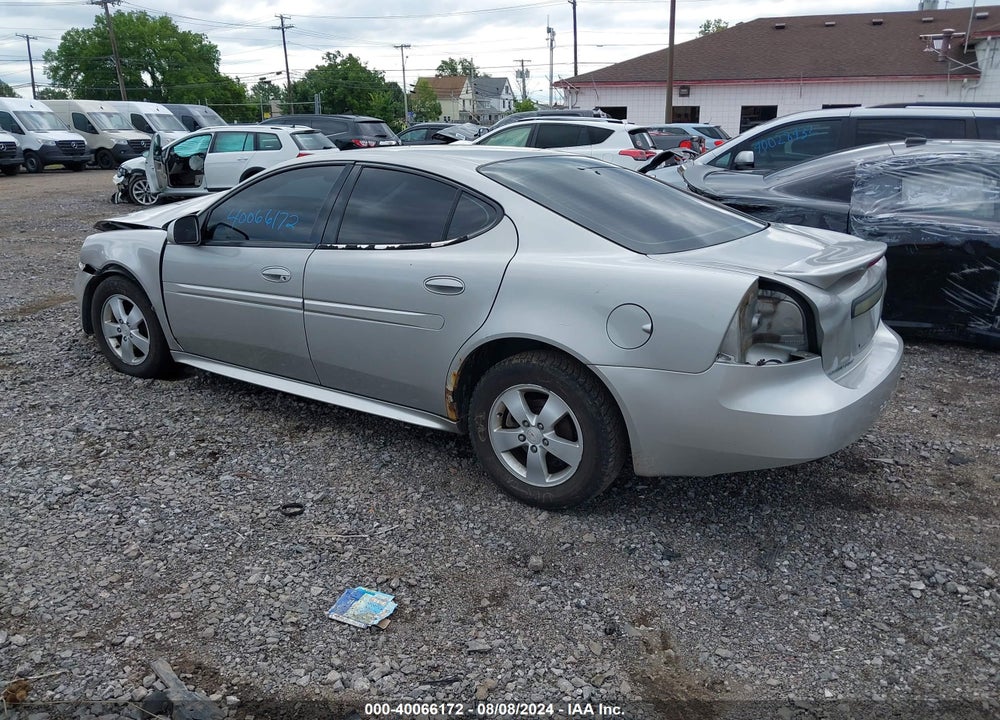 2008 PONTIAC GRAND PRIX VIN: 2G2WP552481119784
