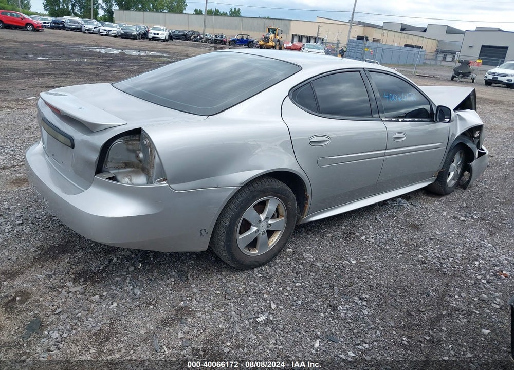 2008 PONTIAC GRAND PRIX VIN: 2G2WP552481119784