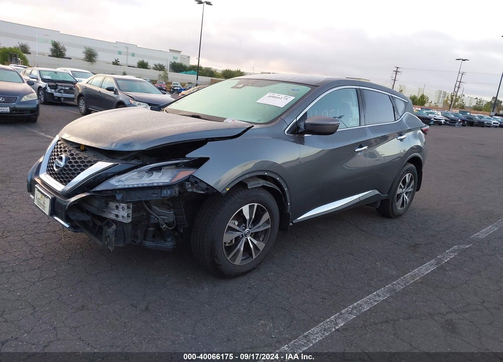 2020 NISSAN MURANO S FWD VIN: 5N1AZ2AJ2LN141278