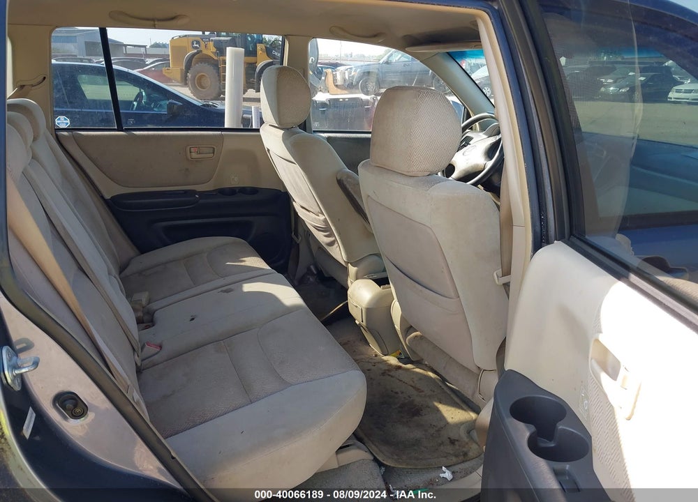 2002 TOYOTA HIGHLANDER V6 VIN: JTEGF21A020062948