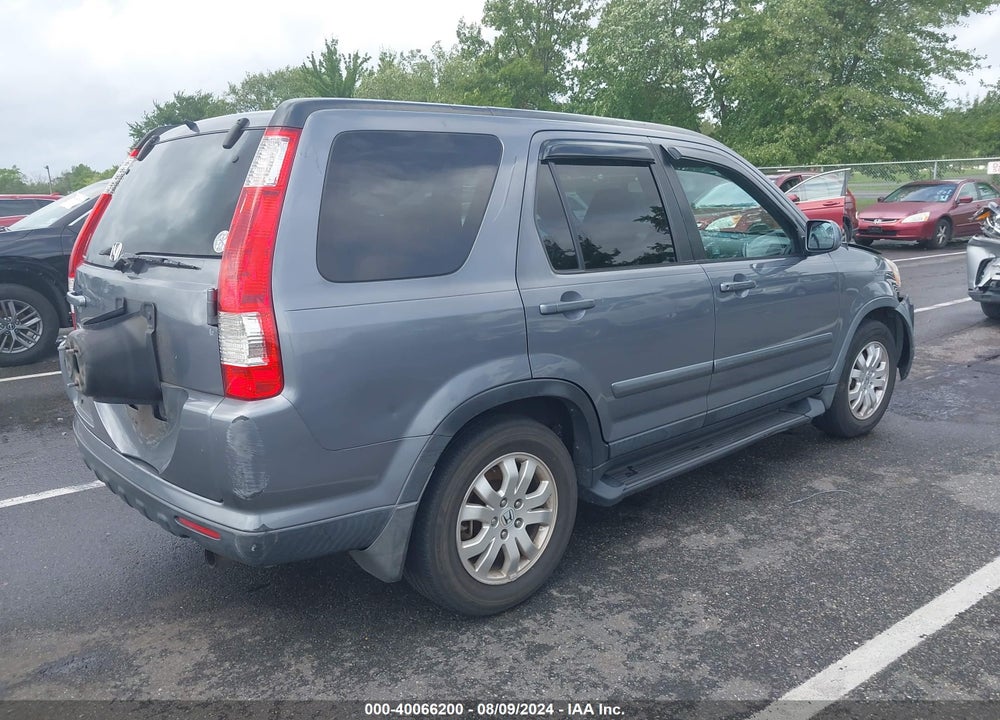 2005 HONDA CR-V SE VIN: SHSRD78975U314463
