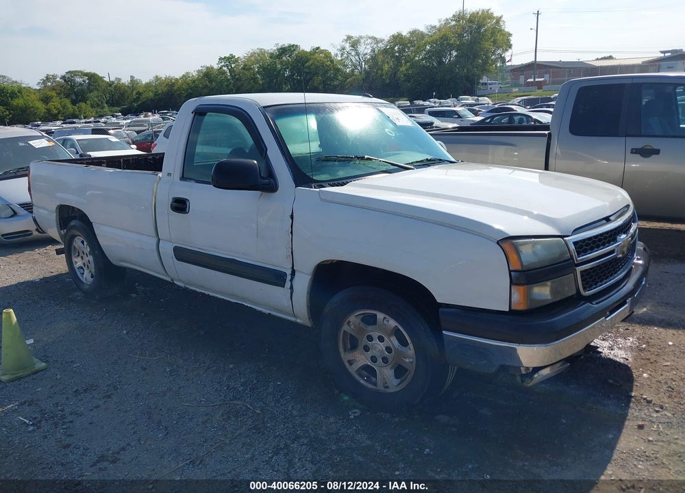 2005 CHEVROLET SILVERADO 1500 LS VIN: 1GCEC14Z75Z208794