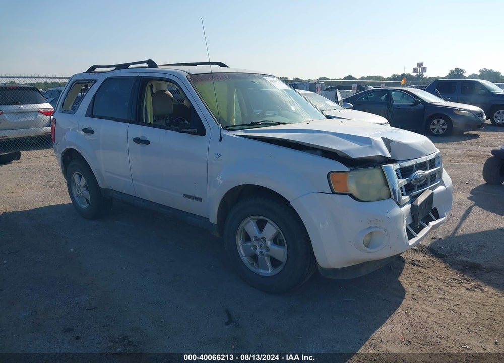 2008 FORD ESCAPE XLT VIN: 1FMCU03198KC97884