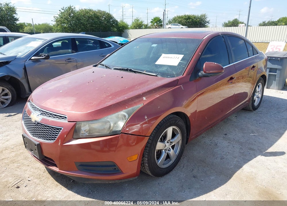 2012 CHEVROLET CRUZE 1LT VIN: 1G1PF5SC0C7206294