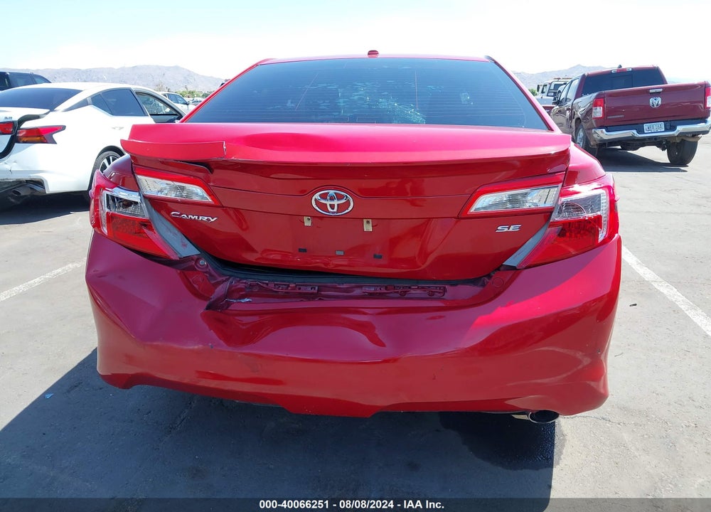 2013 TOYOTA CAMRY SE VIN: 4T1BF1FK9DU720932