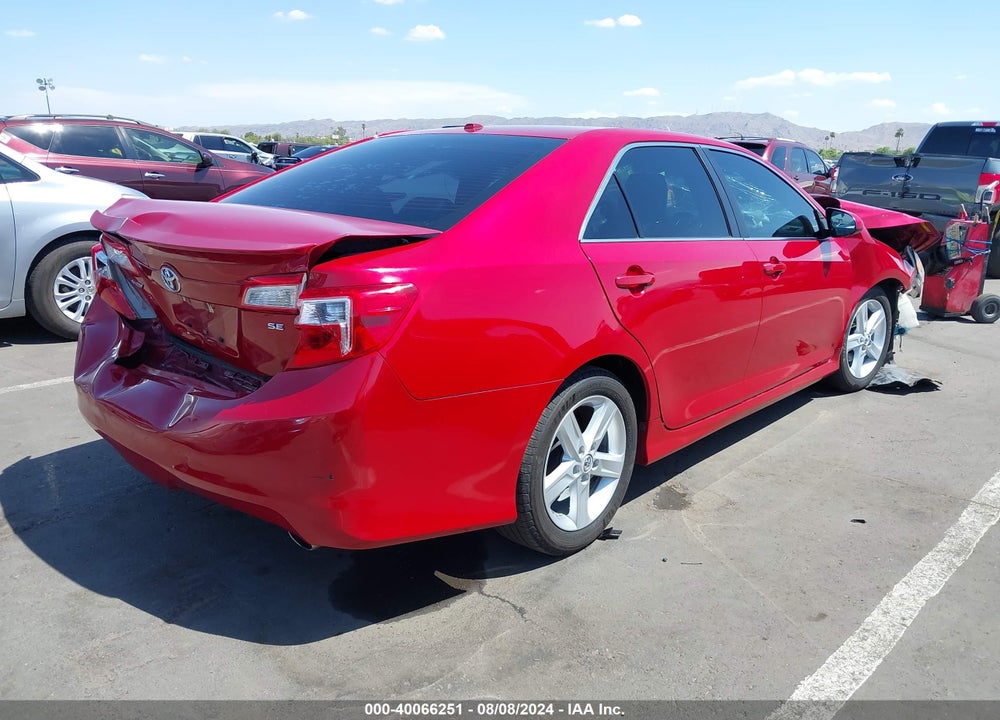 2013 TOYOTA CAMRY SE VIN: 4T1BF1FK9DU720932