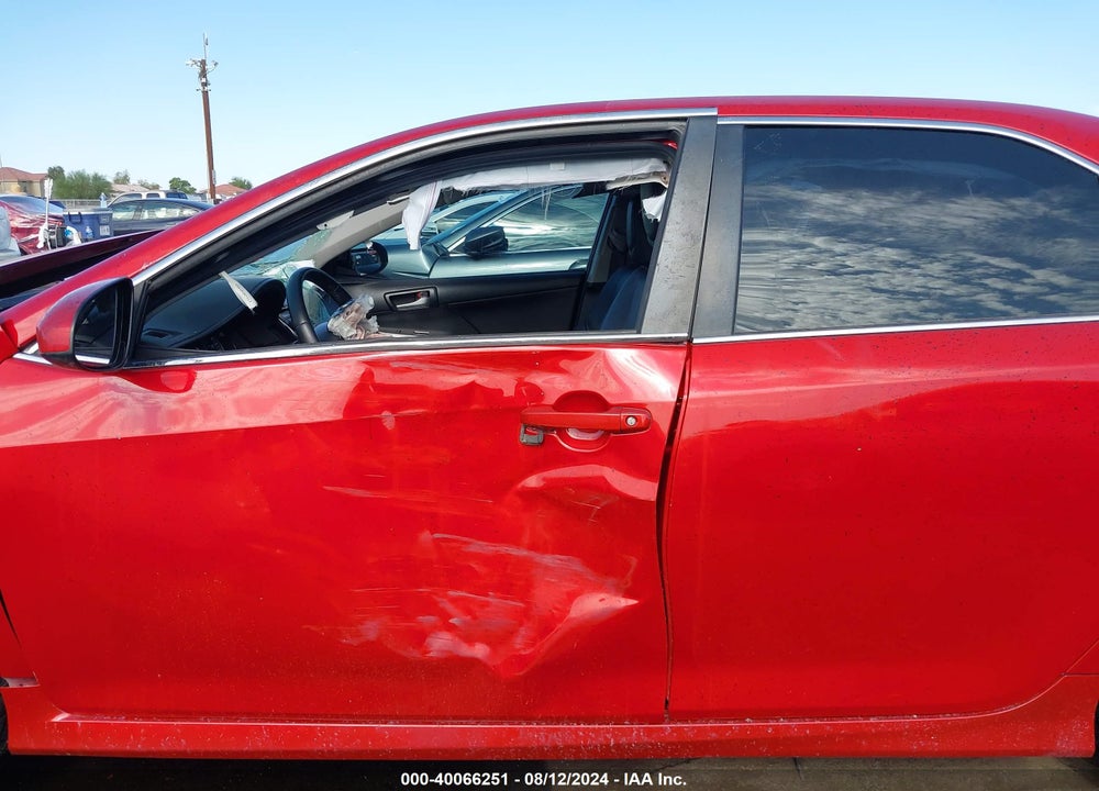 2013 TOYOTA CAMRY SE VIN: 4T1BF1FK9DU720932