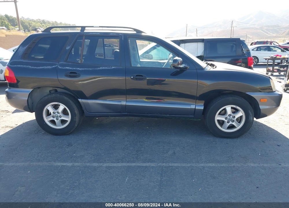 2004 HYUNDAI SANTA FE VIN: KM8SC13D74U643072