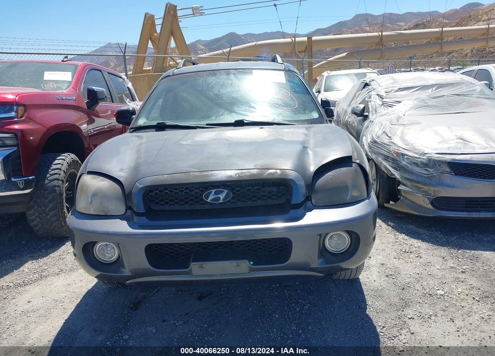 2004 HYUNDAI SANTA FE VIN: KM8SC13D74U643072