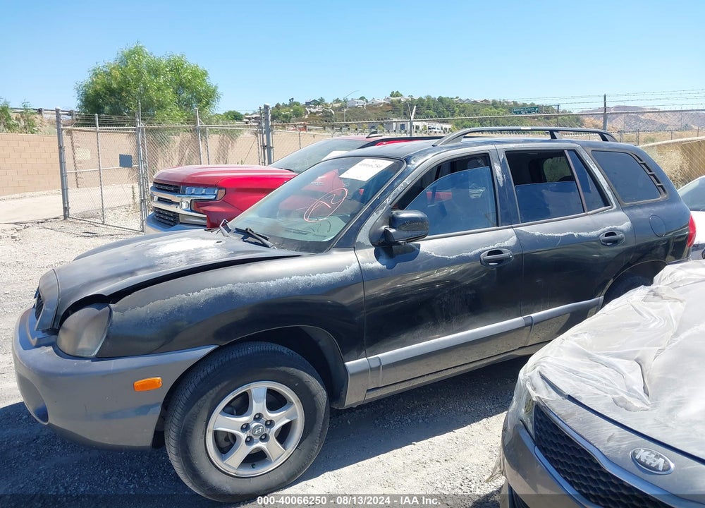 2004 HYUNDAI SANTA FE VIN: KM8SC13D74U643072