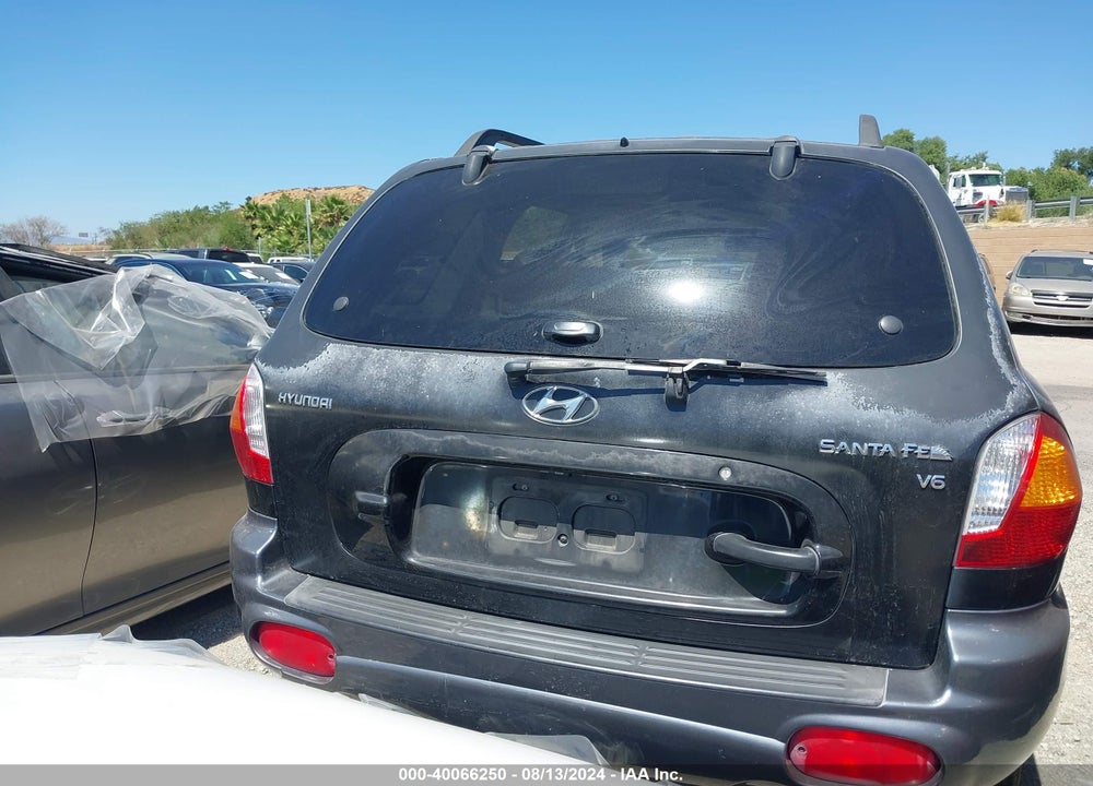 2004 HYUNDAI SANTA FE VIN: KM8SC13D74U643072