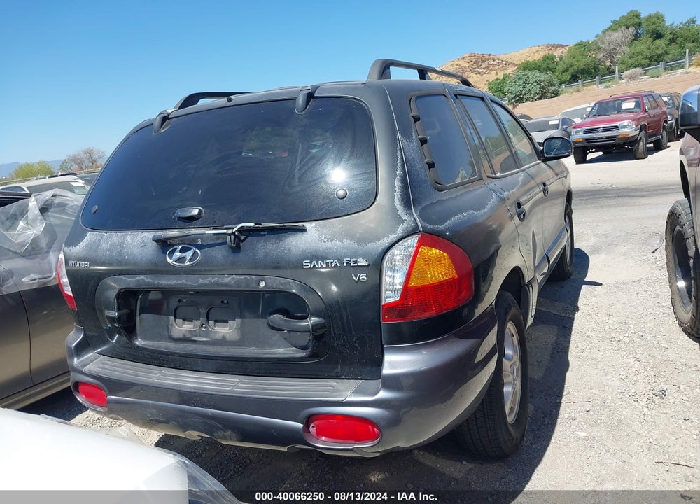 2004 HYUNDAI SANTA FE VIN: KM8SC13D74U643072