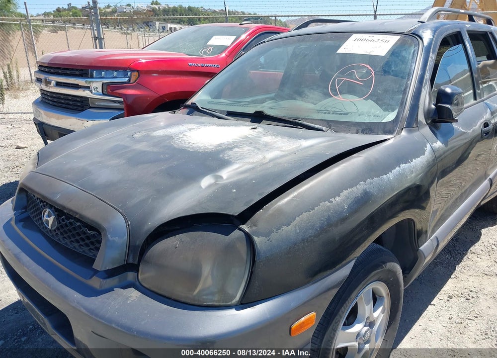 2004 HYUNDAI SANTA FE VIN: KM8SC13D74U643072