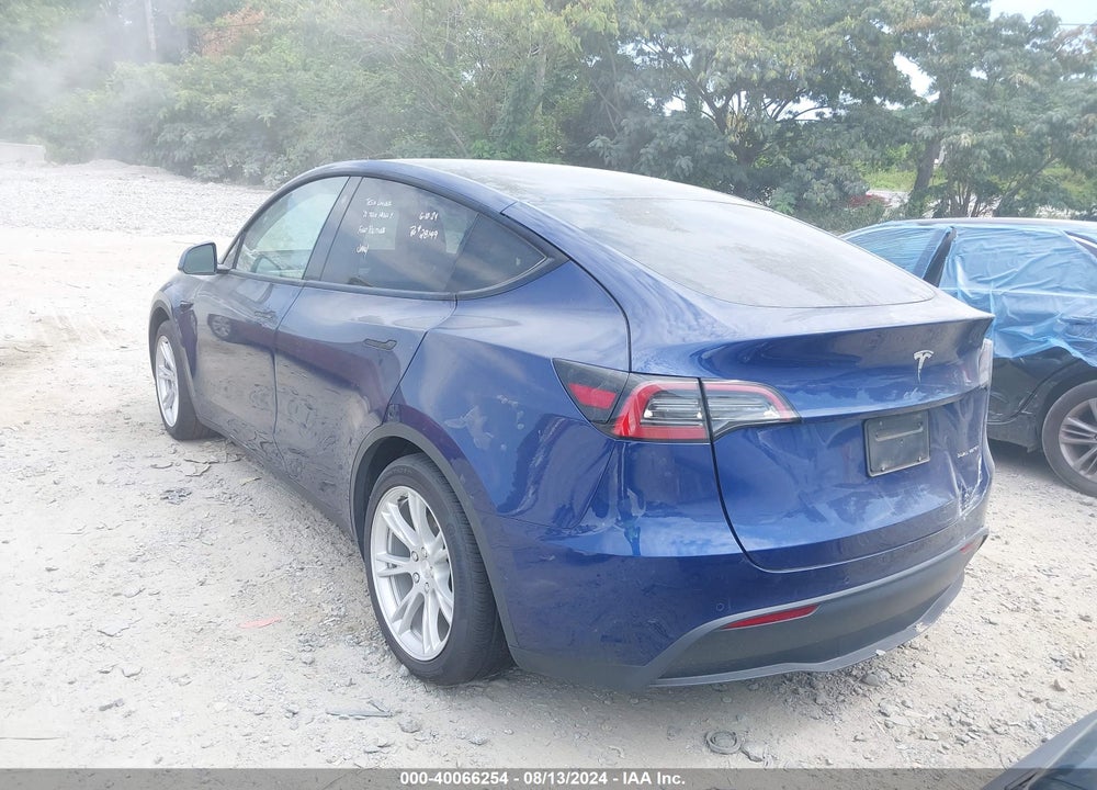 2021 TESLA MODEL Y LONG RANGE DUAL MOTOR ALL-WHEEL DRIVE VIN: 5YJYGDEE5MF280239